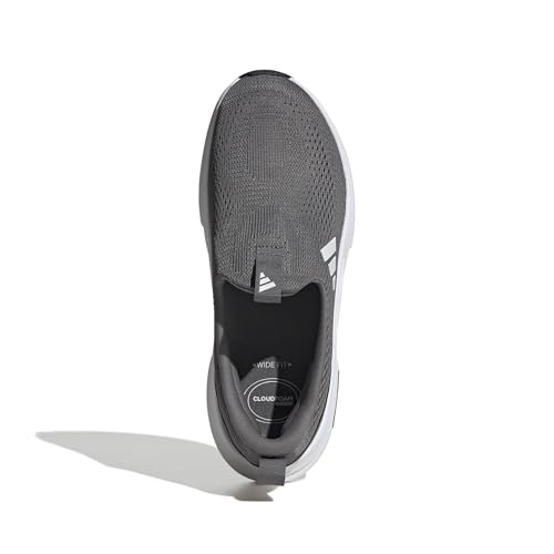 adidas Men's Cloudfoam Cuxxion - Lounge, Grey/White/Black, 9