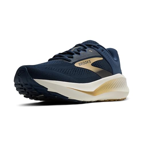 Brooks Men’s Anthem 8 Neutral Running Shoe - Blue/Spellbound/Starfish - 7.5 Medium - product image