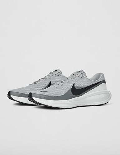 Nike Men's Revolution 8 Road Running Shoes, Lt Smoke Grey/Black-Smoke Grey-White, 11 - alternate view 6