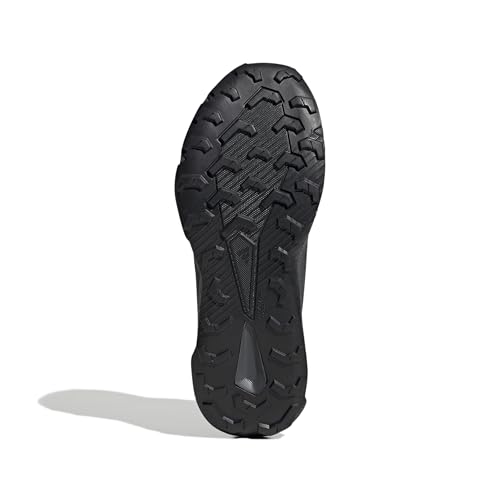 Adidas Mens Terrex Tracefinder 2 Trail Running, Black/Black/Grey, 9.5