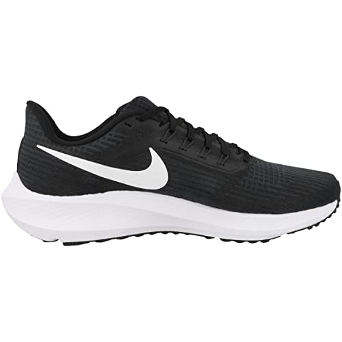 Nike Men's Air Zoom Pegasus Sneaker, Black White Dark Smoke Grey, 10 US
