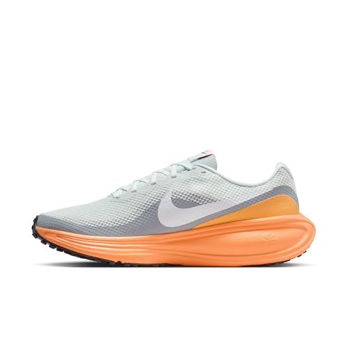 Nike Men's Revolution 8 Road Running Shoes, Off White/White-Wolf Grey-Topaz Gold, 11