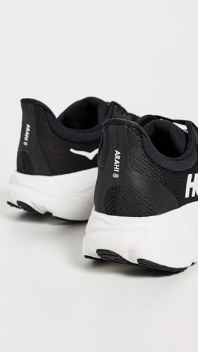 Hoka Men's Arahi 8 Black/White 9 Medium