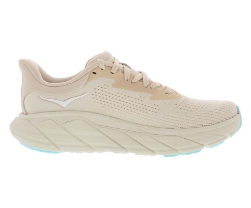 HOKA Arahi 7 Womens Shoes Size 7, Color: Vanilla/Cream
