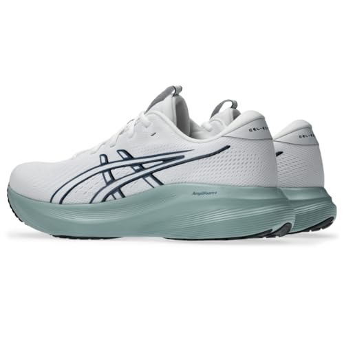 ASICS Men's Gel-Excite 11 Running Shoes, 12, White/Ocean Haze