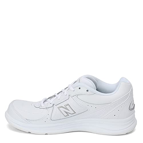 New Balance Women's 577 V1 Lace-up Shoe, White, 8.5 Wide