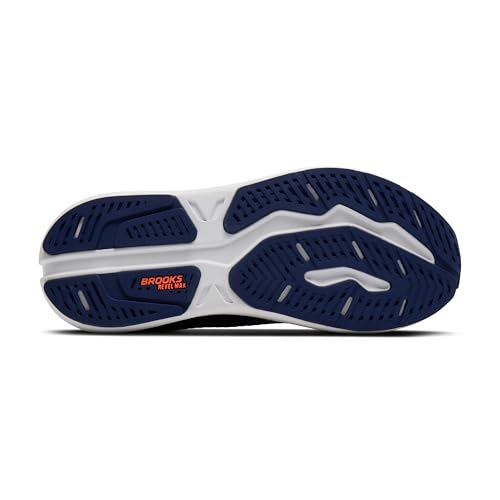 Brooks Men’s Revel Max Neutral Running & Walking Shoe - Beacon Blue/Moonlight/Orange - 11 Medium