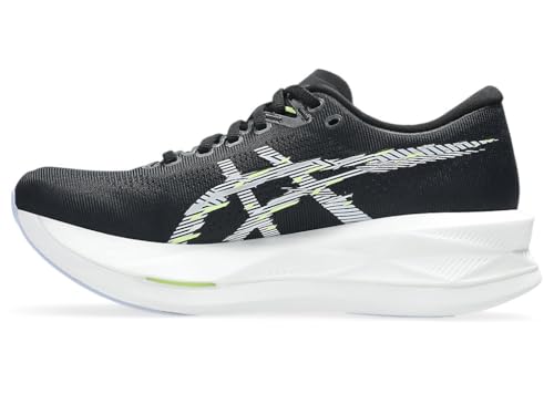 ASICS Women's SONICBLAST Running Shoes, 9, Black/Blue Fade