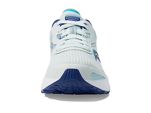 Saucony Women's Cohesion 16 Sneaker, Mist/Indigo, 8.5