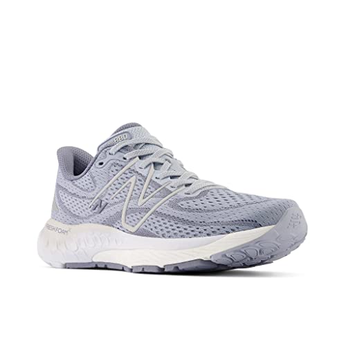 New Balance Women's Fresh Foam 880 V13 Running Shoe, Light Arctic Grey/Arctic Grey/Light, 5.5 Medium