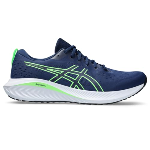 ASICS Men's Gel-Excite 10 Running Shoes, 11.5, Blue Expanse/Lime Burst