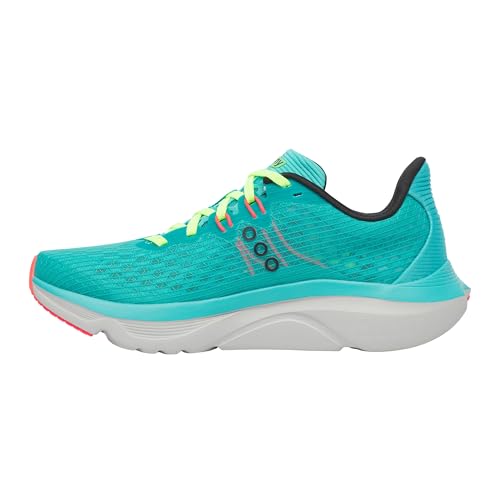 Saucony Women's Kinvara 16 Sneaker, Teal/Mutant, 6.5