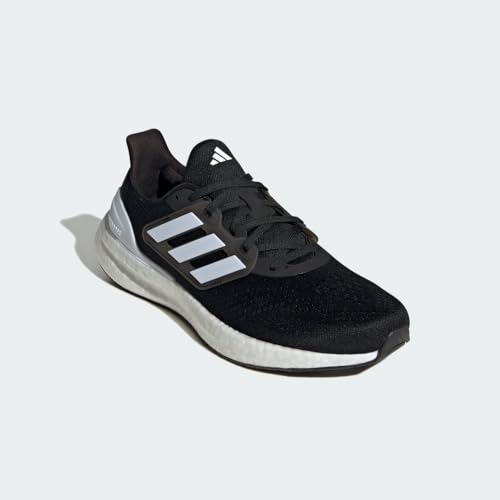 Adidas Mens Pureboost 23 Core Black/White/Carbon 6.5