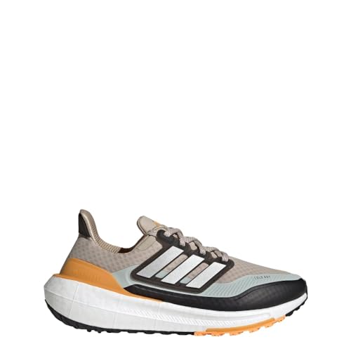 Adidas Mens Ultraboost Light Cold.RDY Wonder Beige/Silver Metallic/Flash Orange 12.5