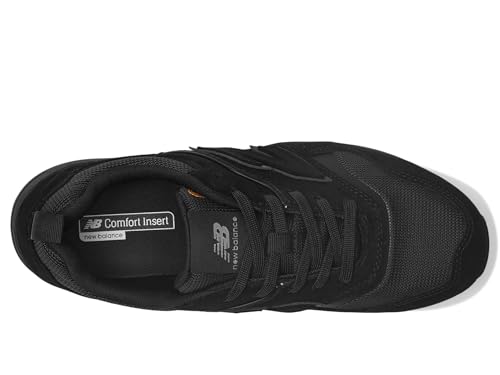 Men's New Balance Elite Lite SD10 Composite Toe Industrial Work Shoes in Black/Black alternate view 2