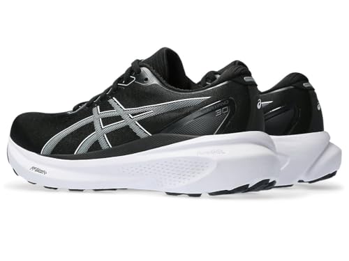ASICS Women's Gel-Kayano 30 Running Shoes, 13, Black/Sheet Rock