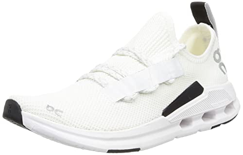 On Women's Cloudeasy Sneakers, Undyed-White | Black, 10.5 Medium US