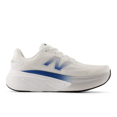 New Balance Men's Fresh Foam X More V6 Running Shoe, Nb 103 White/Blue Agate, 9 XW