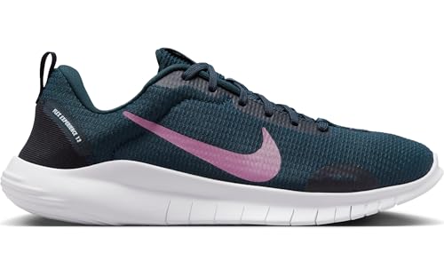 Nike Womens Flex Experience Run 12 Armory Navy/Plum Dust/Black 8 Medium