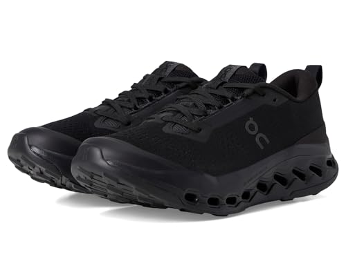 On Womens Cloudsurfer Trail 2 Black/Black 8 M