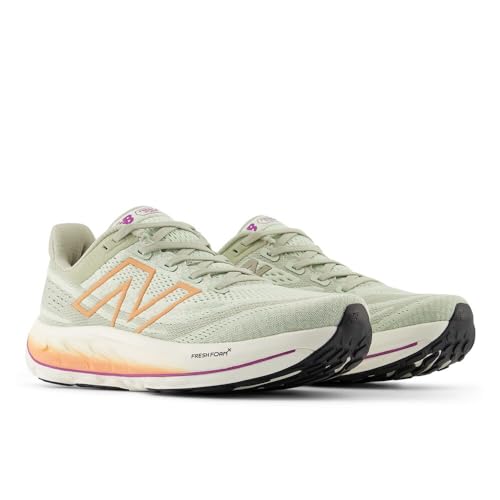 New Balance Women's Fresh Foam X Vongo V6 Running Shoe, Natural Mint/Light Gold Metallic/Copper, 12 W