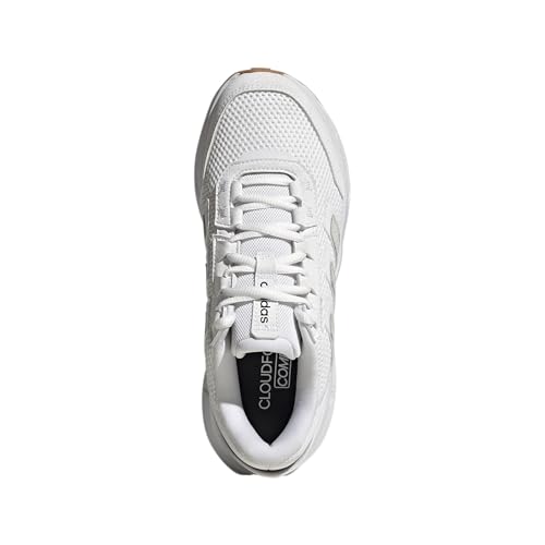 Adidas Women's Astrastar, White/White/Black, 6.5