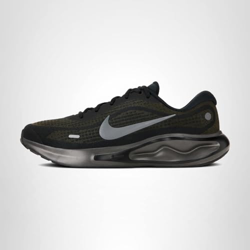 Nike Men's Journey Run Road Running Shoes, Black/Smoke Grey-Medium Ash, 10