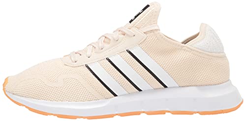 adidas Originals womens Swift Run Wonder White/White/Black 5.5