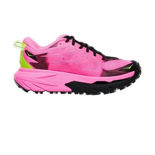 Hoka Men's Mafate 5 Neon Rose/Black 9.5 Medium - alternate view 3