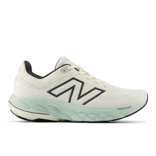 New Balance Women's Fresh Foam X 860 V14 Running Shoe, Sea Salt/Angora/Clay Ash, 11 W