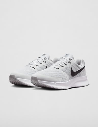 Nike Men's Run Swift 3 Road Running Shoes, Photon Dust/Black-White-Wolf Grey, 12 Extra Wide