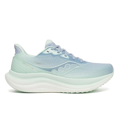 Saucony Women's Triumph 23 Sneaker, Celestial/Ca, 10.5