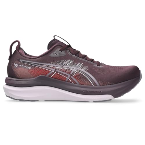 ASICS Women's Gel-Kayano 33 Running Shoes, 7.5, Dark Aubergine/Dahlia