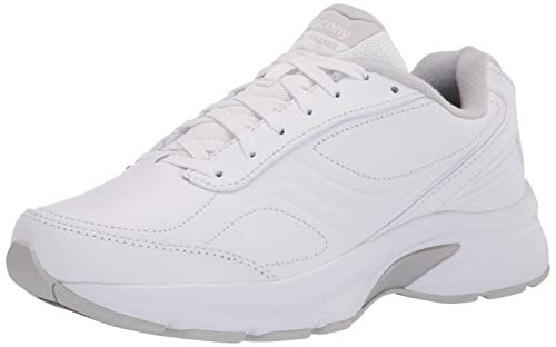 Saucony Men's Omni WLK Walking Shoes, White, 10