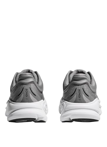 Hoka Mens Bondi 9 Galactic Grey/Stellar Grey 9.5 Medium