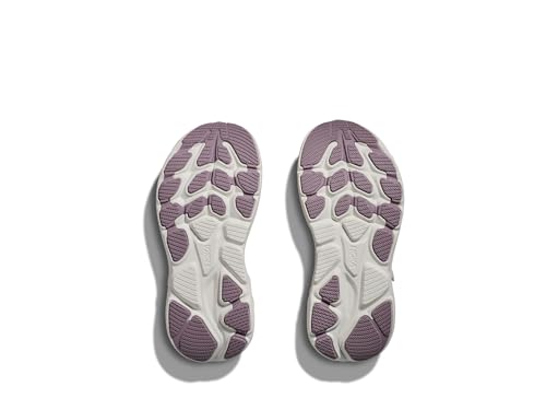 Hoka, Unisex Kid's, Clifton 10 (Little Kid), Lilac Cream/Tangerine Glow, 12, Medium - alternate view 3
