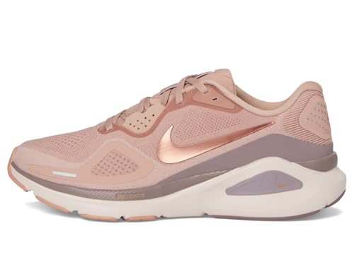 Nike Women's Structure 26 Particle Pink/Metallic Rose Gold/Taupe Grey/Silt Red 8 Medium