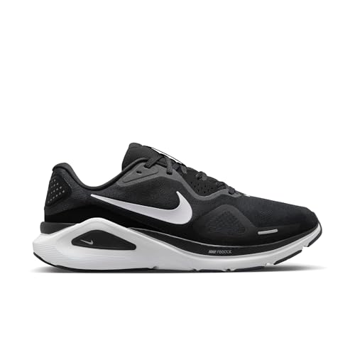 Nike Men's Structure 26 Black/White/Wolf Grey/Metallic 9.5 Wide