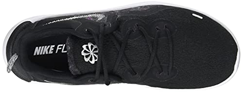 Nike Men's Flex 2021 Running Shoe (10, Black/Dark Smoke Grey/White, Numeric_10)