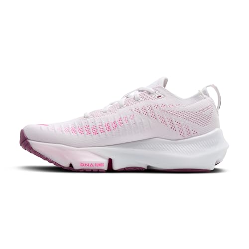 Brooks Women’s Glycerin Flex Neutral Running & Walking Shoe - White/Cyber Pink/Argyle - 12 Medium - alternate view 5