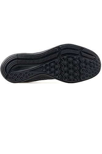 Nike Downshifter 9 Men's Running Shoes, Lightweight Mesh Men's Sneakers, Black-Anthracite, 7
