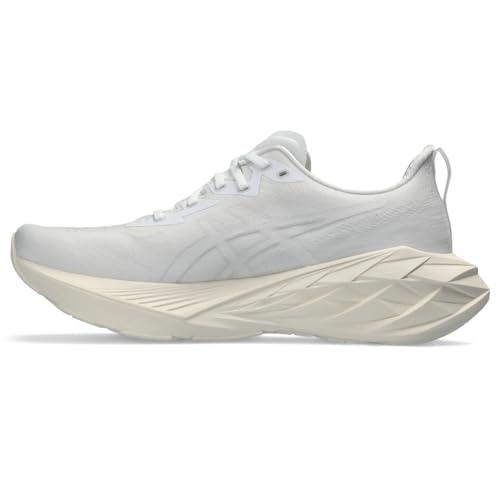 ASICS Men's NOVABLAST 4 Running Shoe, 13, White/White