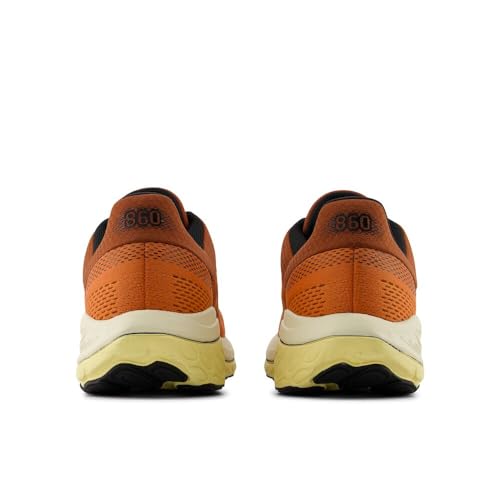 New Balance Men's Fresh Foam X 860 V14 Running Shoe, Infield Clay/Relic Brown/Black, 10.5