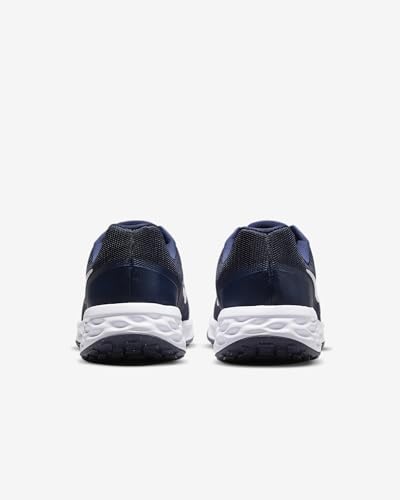 NIKE Revolution 6 Men's Trainers Sneakers Shoes DC3728 (Midnight Navy/Obsidian/Ashen Slate/White 401) UK7 (EU41)