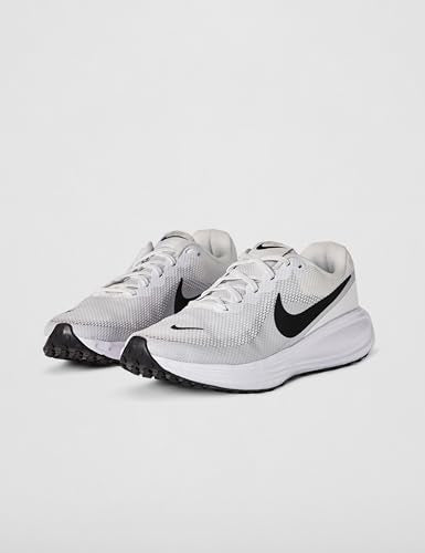 Nike Men's Revolution 8 Road Running Shoes, White/Black-Pure Platinum, 9.5