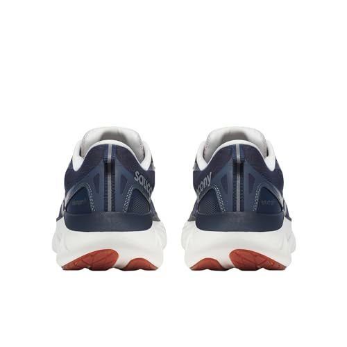 Saucony Men's Triumph 22 Sneaker, Navy/Gum, 12