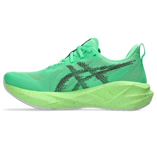 ASICS Men's NOVABLAST 5 Running Shoes, 7.5, Vital Green/Black