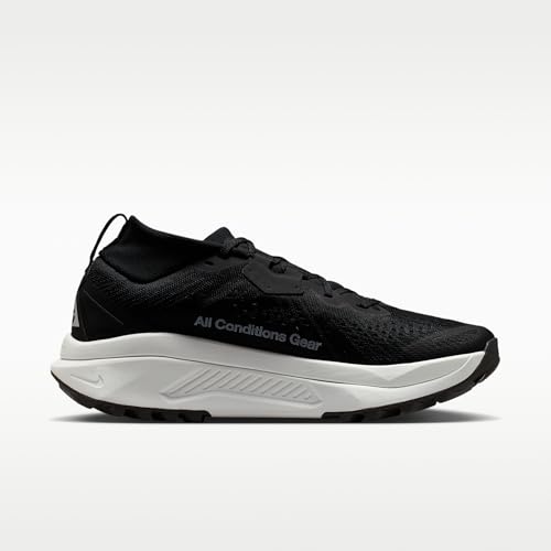 Nike ACG Zegama Men's Trail Running Shoes (Black/Safety Orange/Anthracite/Summit White) Size 8 - alternate view 3