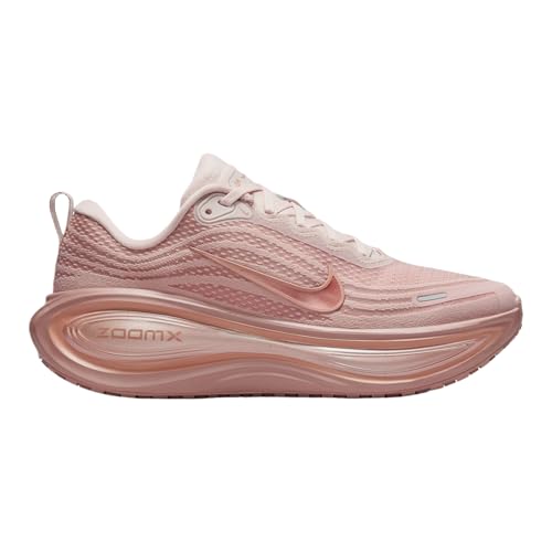 Nike Vomero Plus Women's Road Running Shoes Color: Particle Pink/mtlc Rose Gold-silt Red Style: HV8154-601