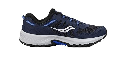 Saucony Men's Versafoam Excursion TR13 Trail Running Shoe, NAVY, 10 M US